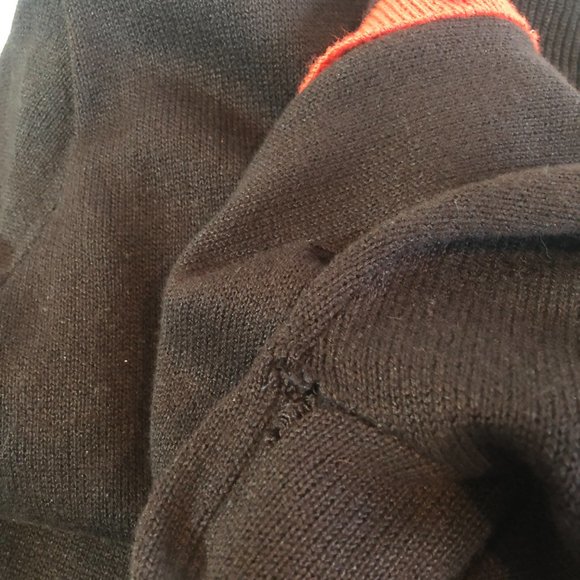 VINTAGE Amy Adams 16A Black Sweater & Skirt Set #ND - Picture 5 of 8